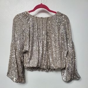 Sequin blouse